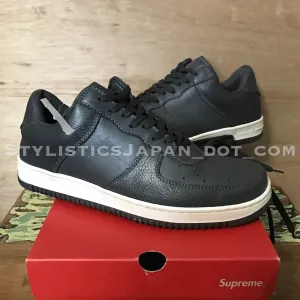 [10] Supreme Vintage Downlow Leather Shoes Grey