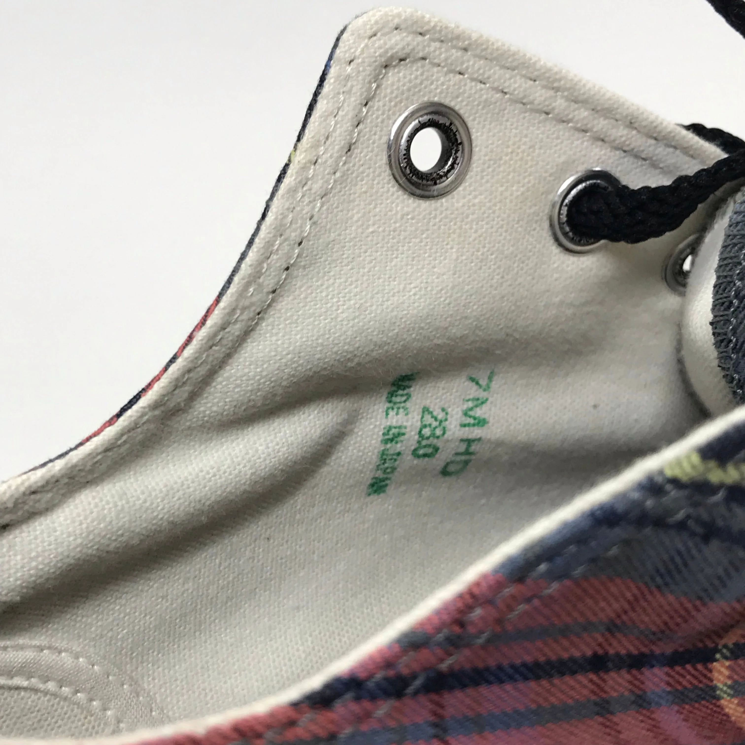 [10.5] DS!  G1950 x Cause Vintage Check Low Sneaker
