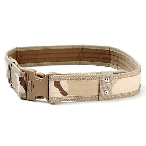 130CM Mens Military Army Tactical Belt Swat Combat Hunting Outdoor Sports Belt