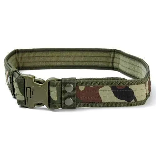 130CM Mens Military Army Tactical Belt Swat Combat Hunting Outdoor Sports Belt