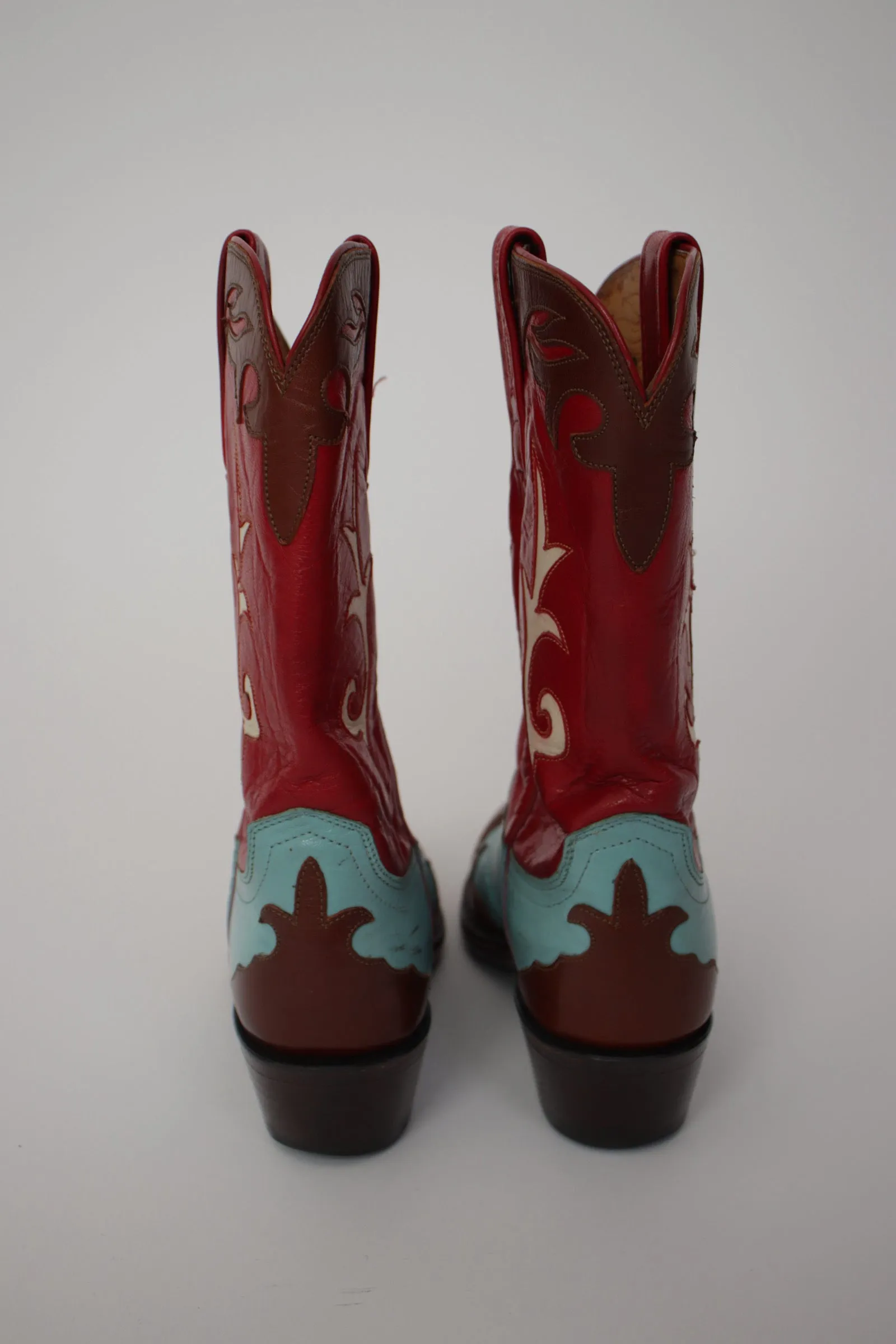 1883 Lucchese Tri Color Cowboy Boots