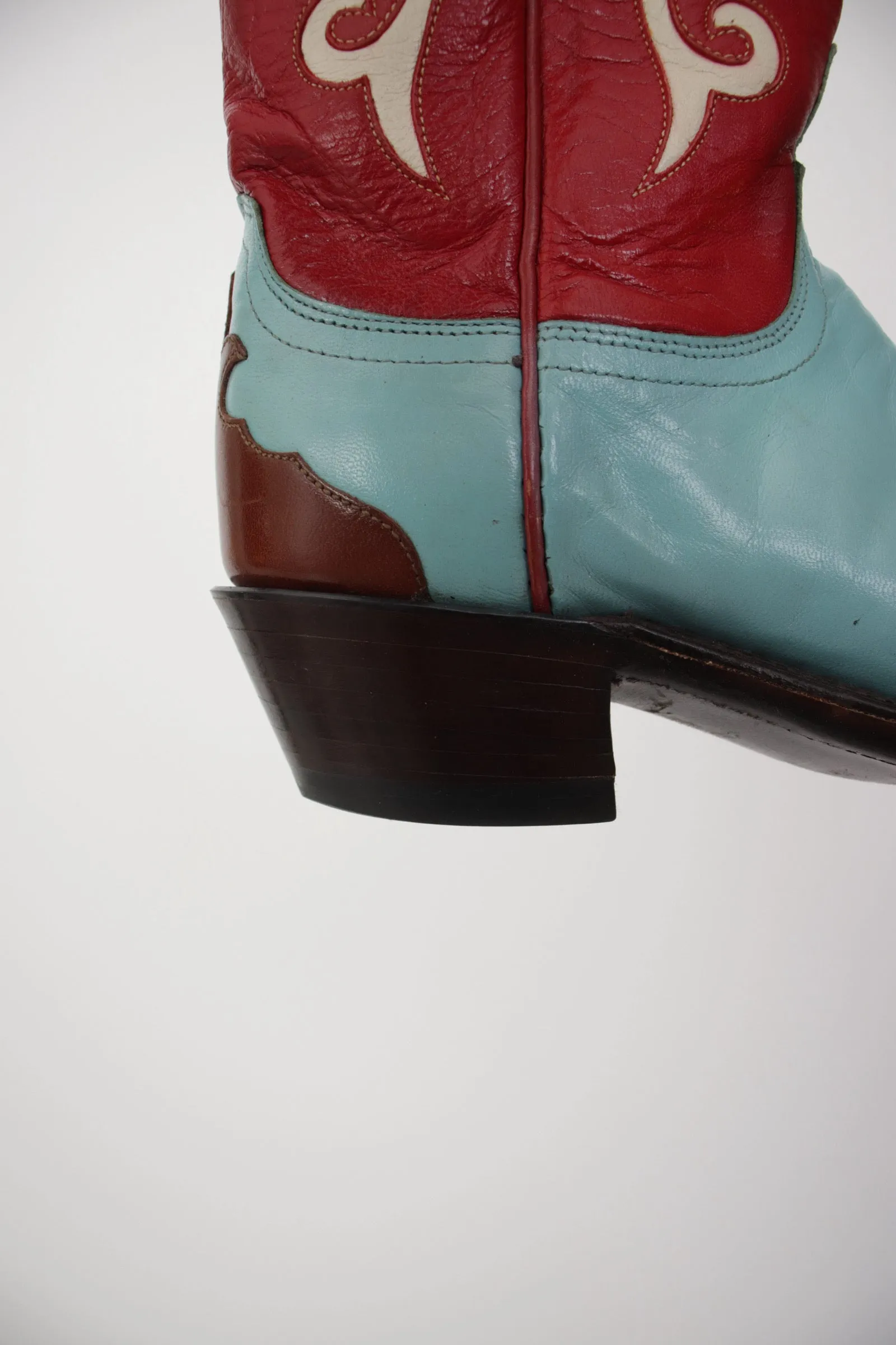 1883 Lucchese Tri Color Cowboy Boots
