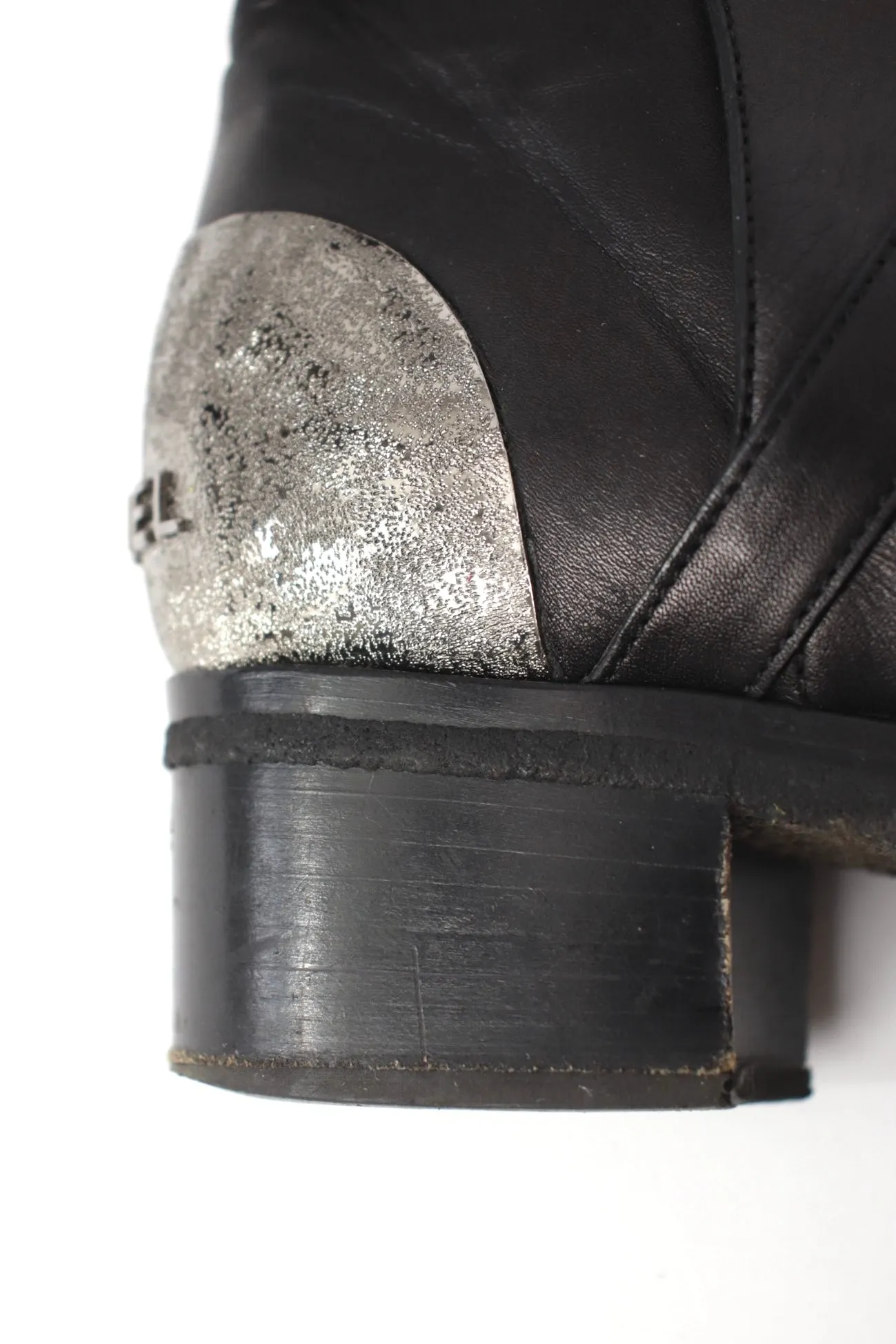 2014 Chanel Moto Strap Boots*