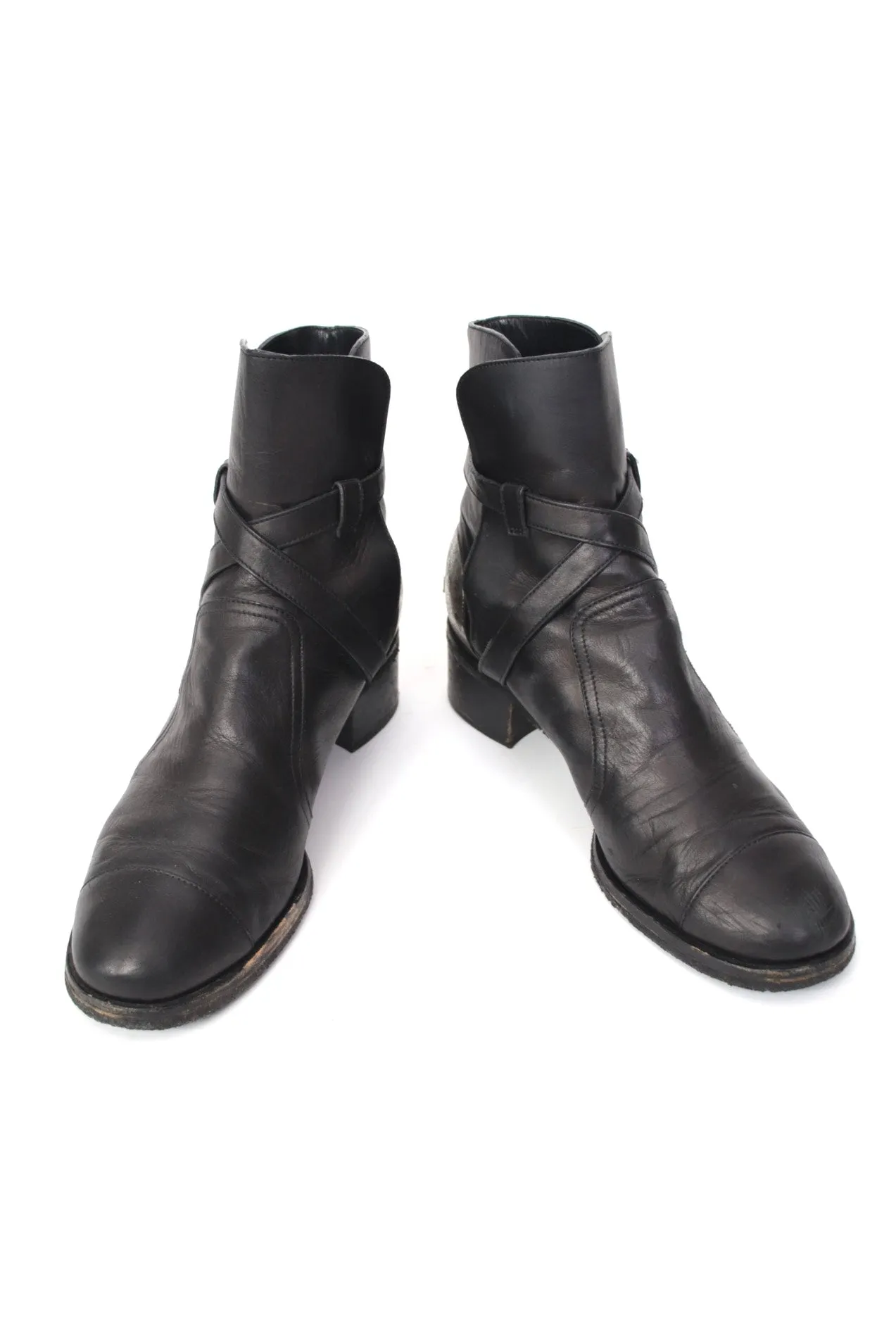 2014 Chanel Moto Strap Boots*