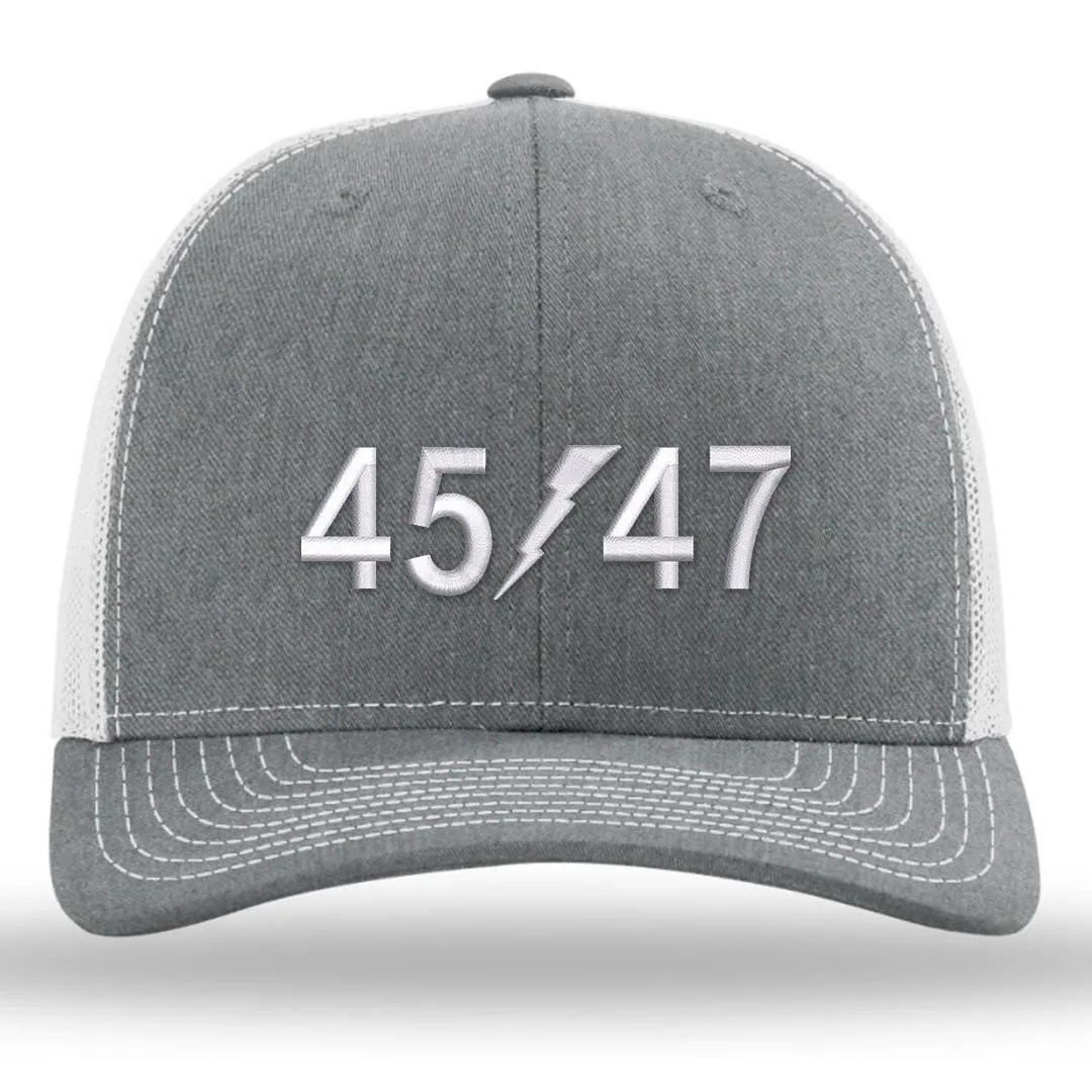 45/47 Premium Leather Patch Hat