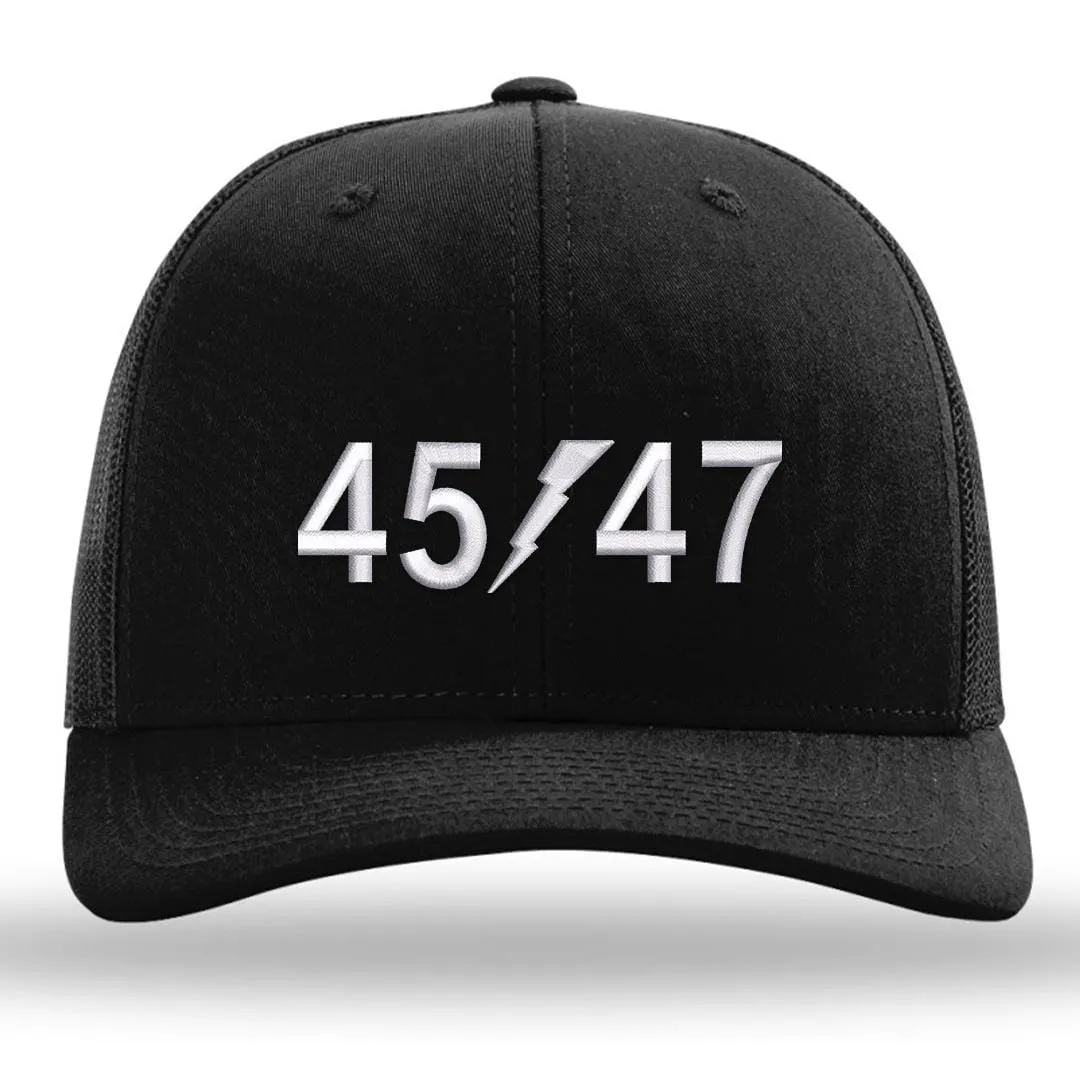 45/47 Premium Leather Patch Hat
