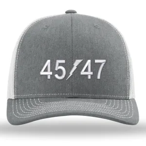 45/47 Premium Leather Patch Hat