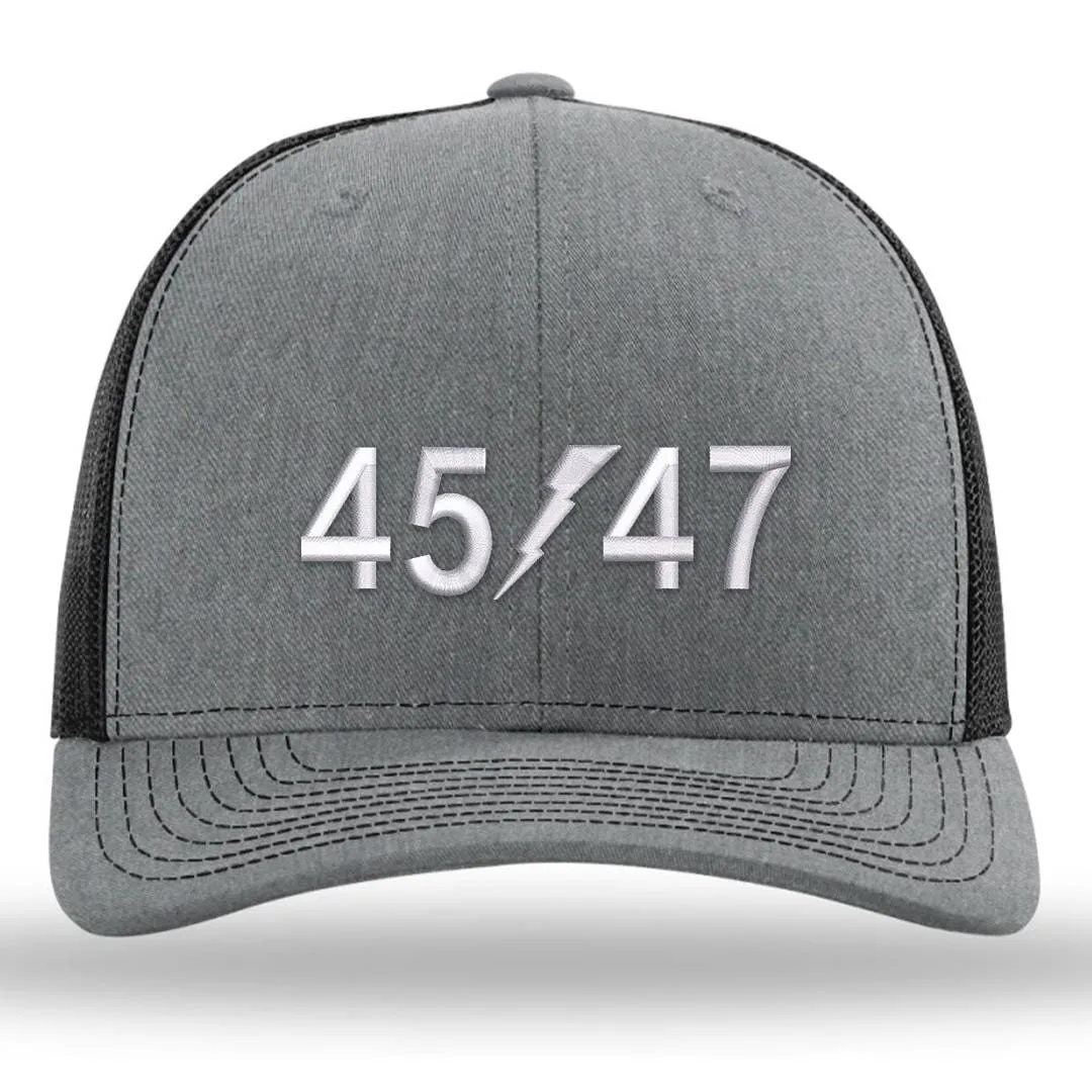 45/47 Premium Leather Patch Hat