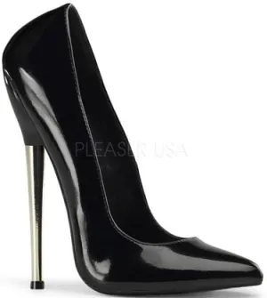 6 1/4" Solid Brass Heel Plain Pump (DAGGER-01)
