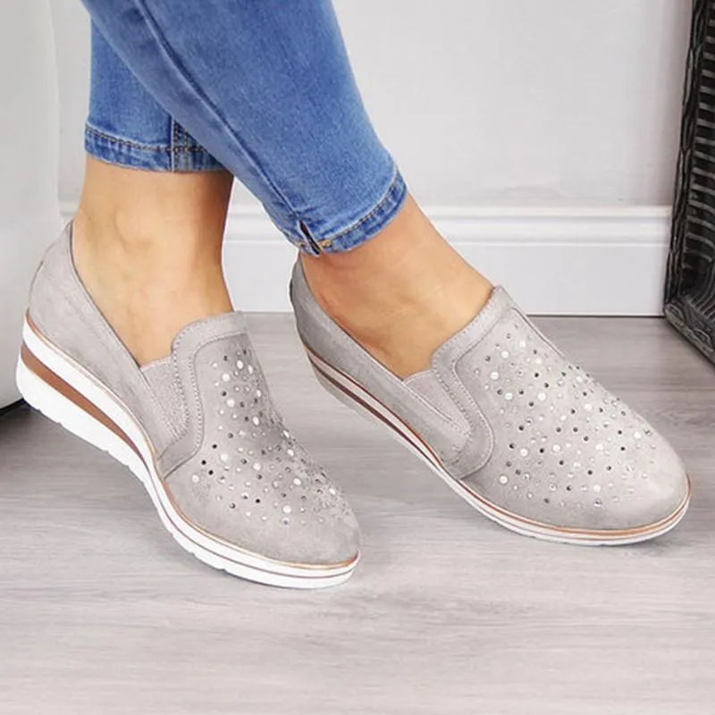 🔥70% OFF ONLY TODAY🔥Shining Slip-on Sneaker Shoes