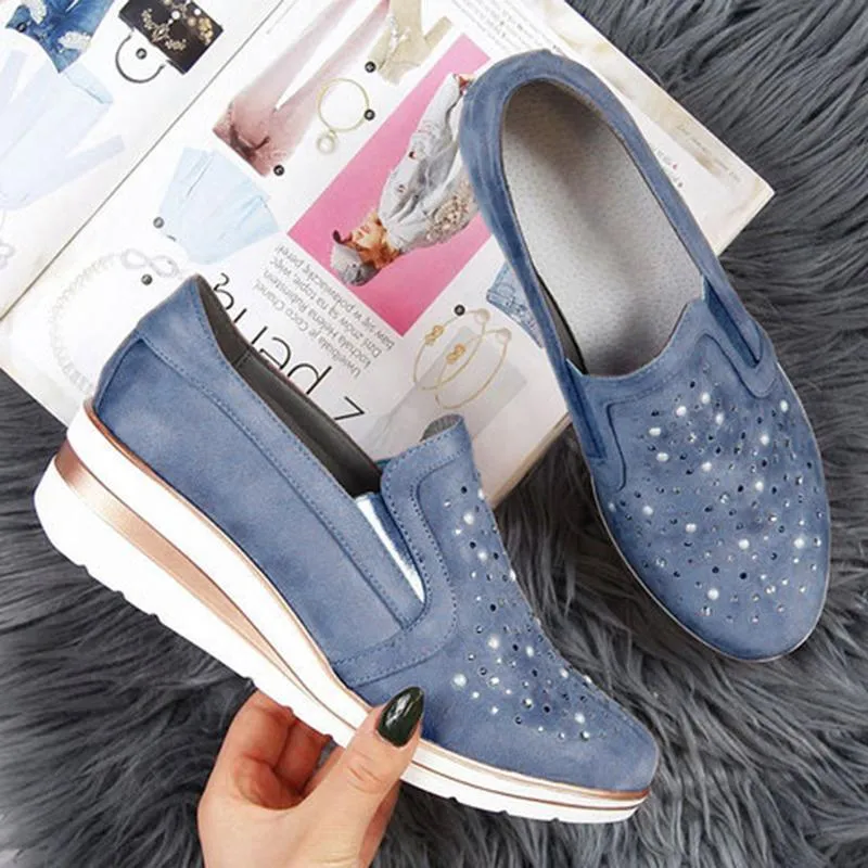 🔥70% OFF ONLY TODAY🔥Shining Slip-on Sneaker Shoes