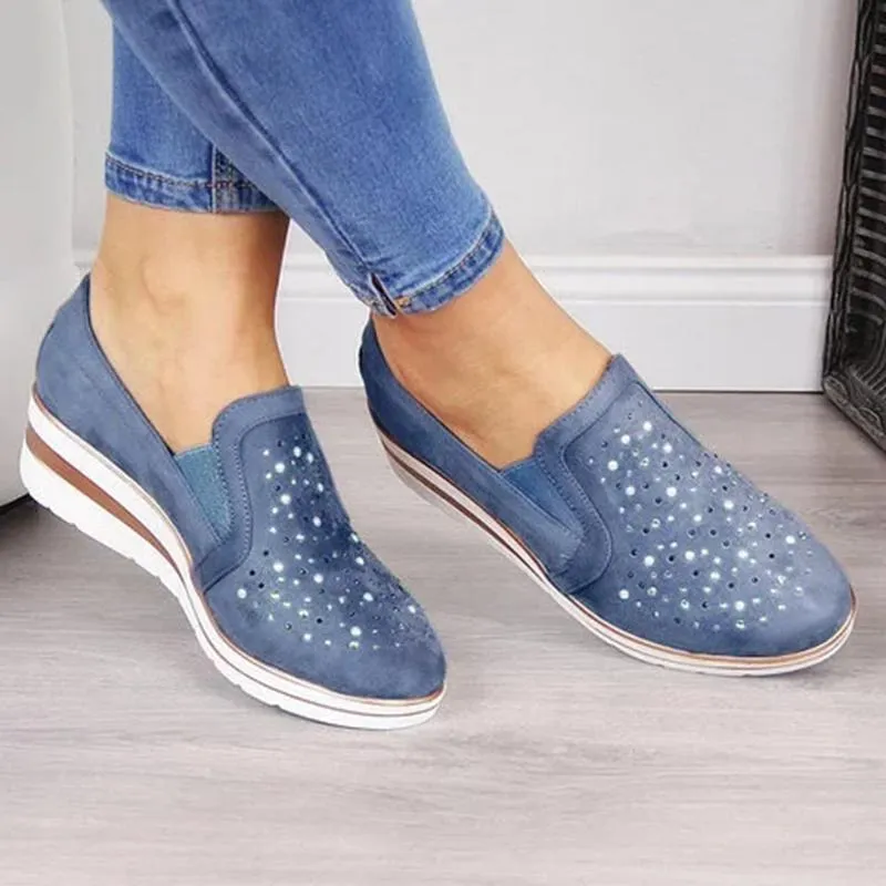 🔥70% OFF ONLY TODAY🔥Shining Slip-on Sneaker Shoes