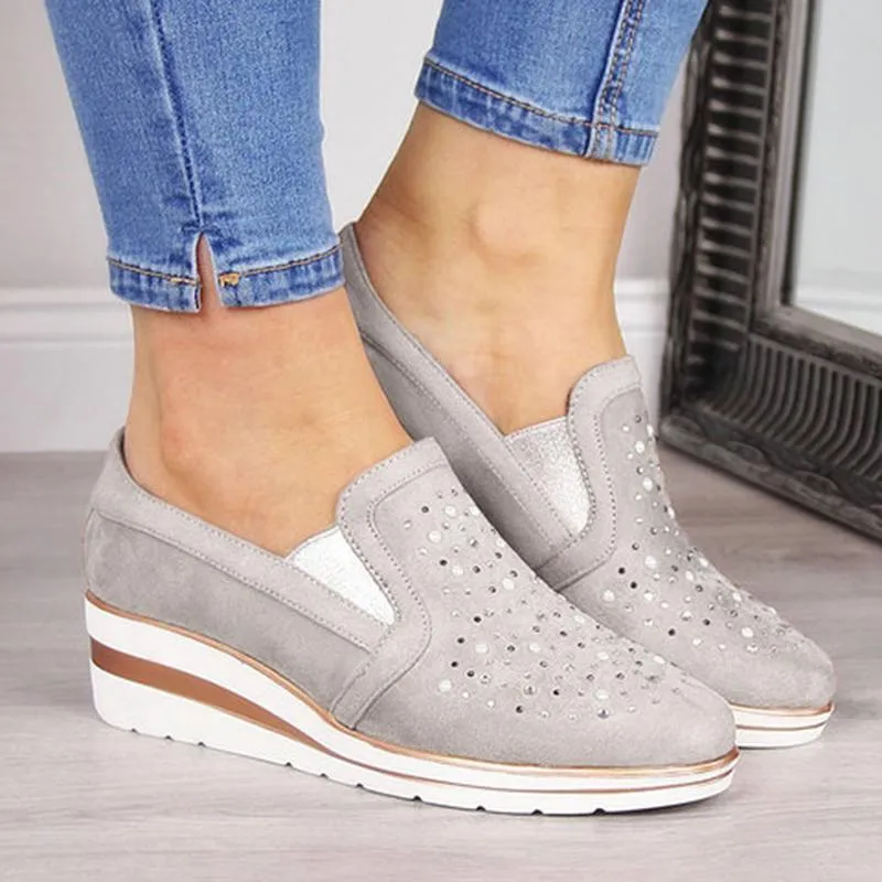 🔥70% OFF ONLY TODAY🔥Shining Slip-on Sneaker Shoes