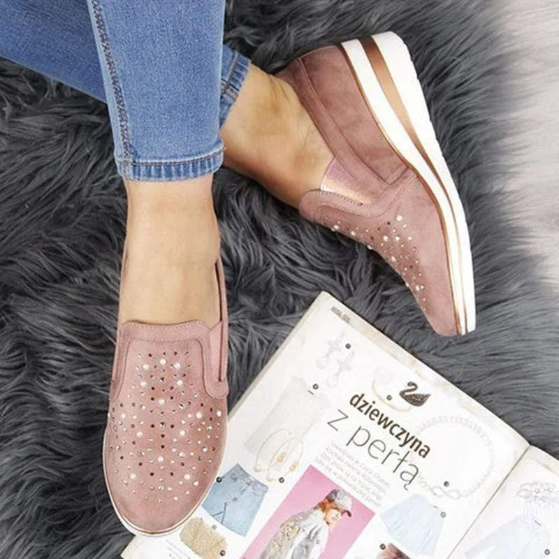 🔥70% OFF ONLY TODAY🔥Shining Slip-on Sneaker Shoes
