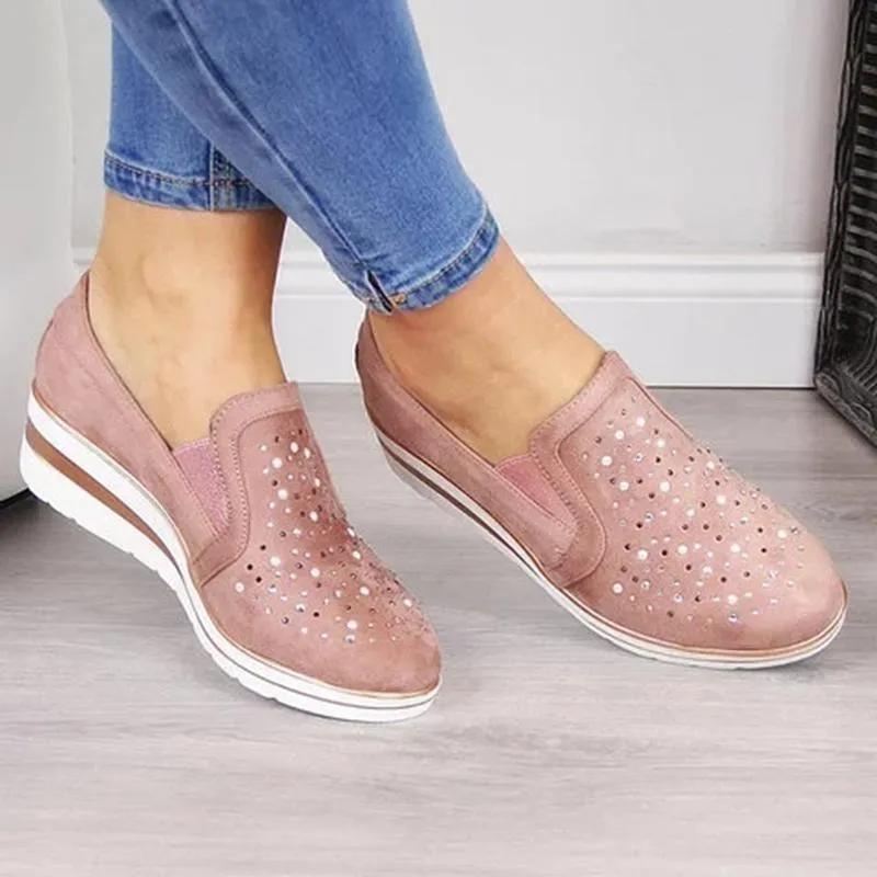 🔥70% OFF ONLY TODAY🔥Shining Slip-on Sneaker Shoes