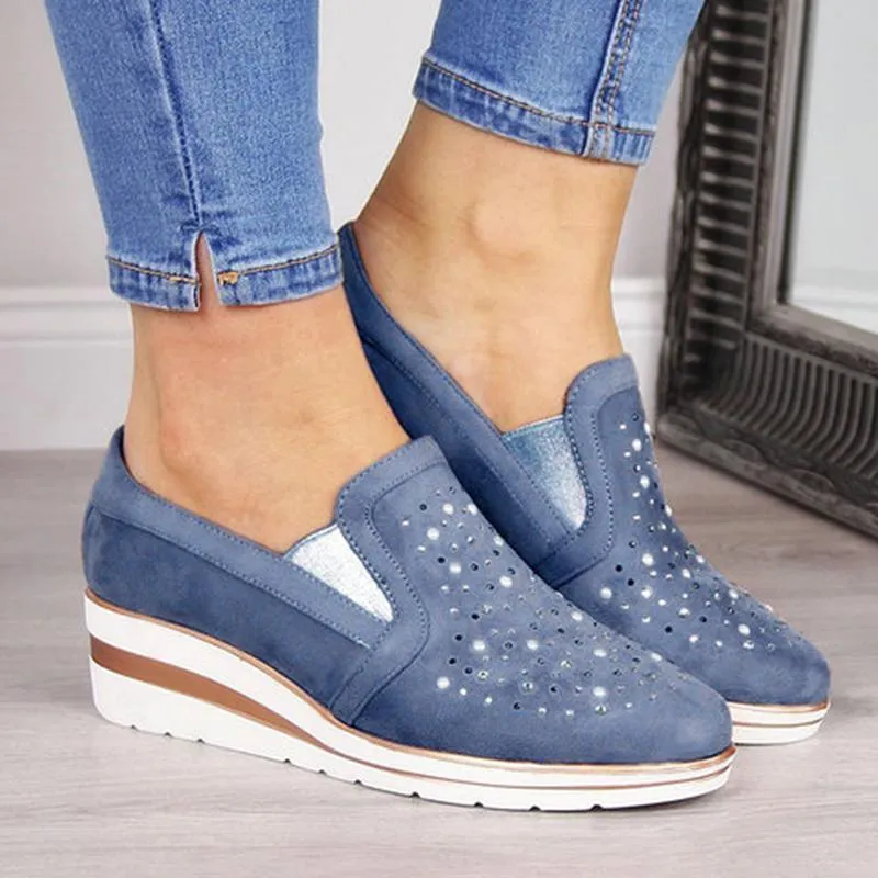 🔥70% OFF ONLY TODAY🔥Shining Slip-on Sneaker Shoes
