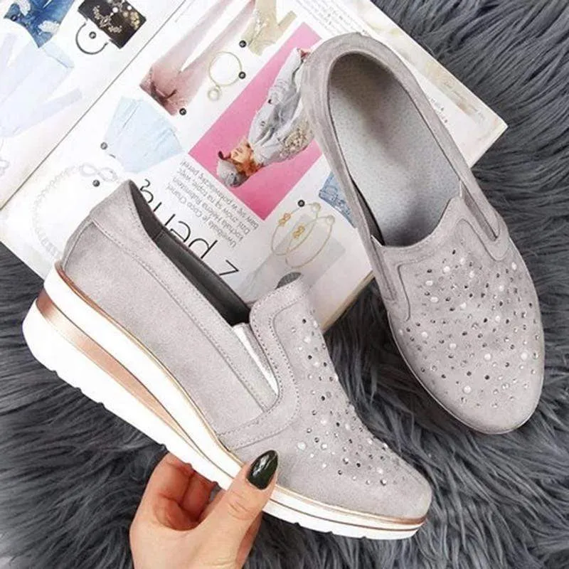 🔥70% OFF ONLY TODAY🔥Shining Slip-on Sneaker Shoes