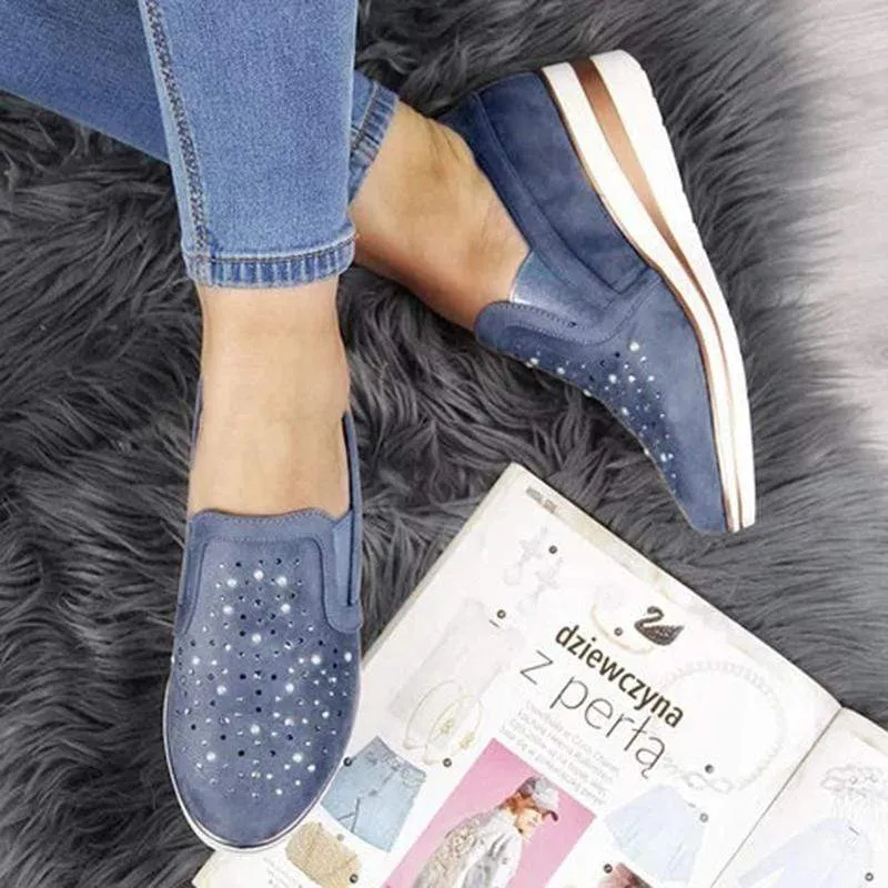 🔥70% OFF ONLY TODAY🔥Shining Slip-on Sneaker Shoes