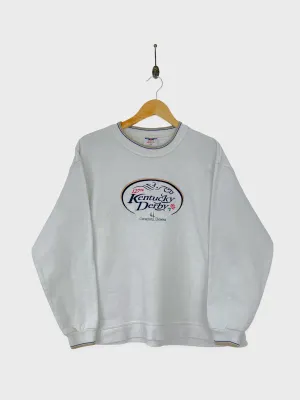90's Kentucky Derby Embroidered Vintage Sweatshirt Size 8-10