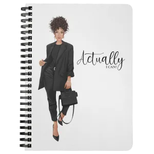 Actually I Can | Motivation | Inspire | Affirmation | Boss Lady | Journal