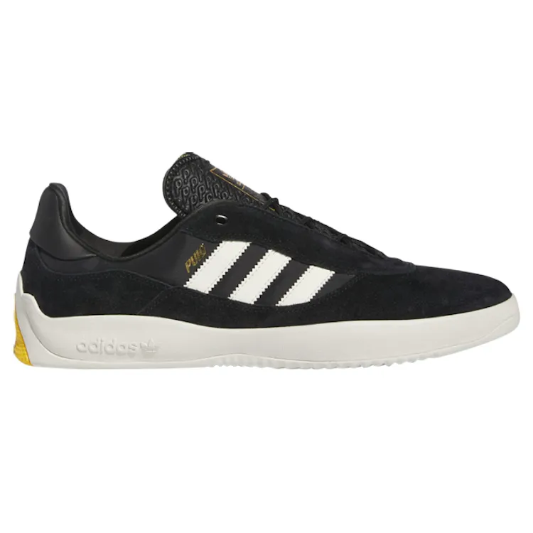 Adidas Skateboarding Puig Core Black/Ivory/Bold Gold Shoes