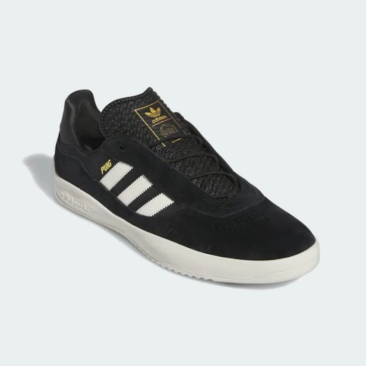 Adidas Skateboarding Puig Core Black/Ivory/Bold Gold Shoes