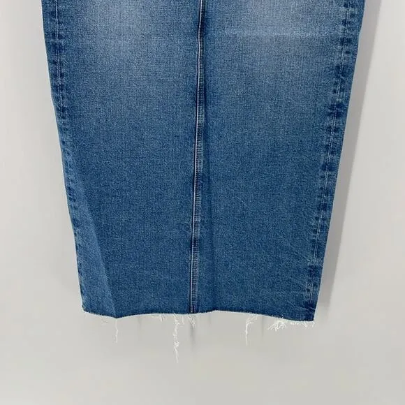 AG Adriano Goldschmied Women's Rani Maxi Skirt - Light Wash - 25 - NWT