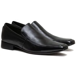 Alfredo Men's Black Dress Leather Sole Shoes 322