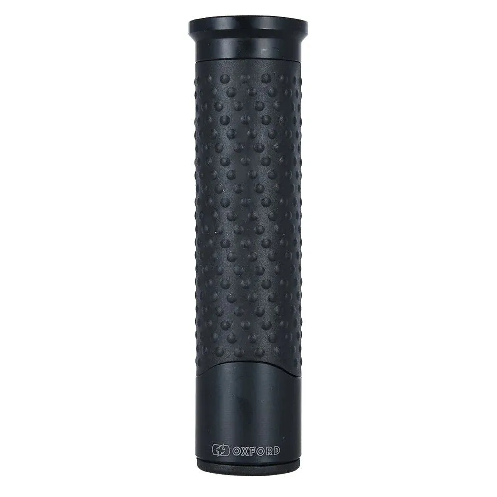 Alloy Composite Grips Oxford Tecnico, Black, 2 pcs