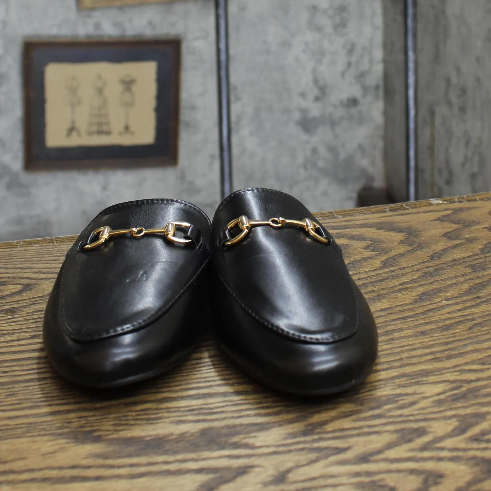 Alpine Swiss Erin Womens Flat Mules Loafers Round Toe Blackless Black 7M