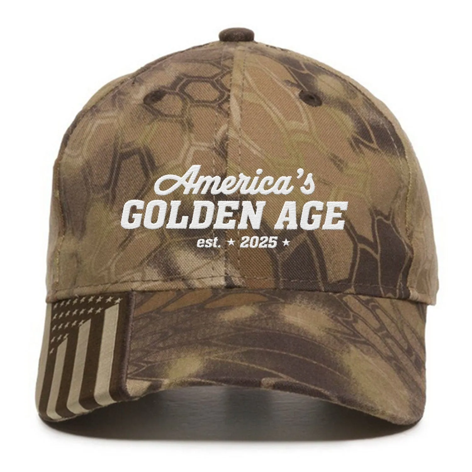 America`s Golden Age Premium Embroidered Hat
