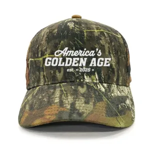 America`s Golden Age Premium Embroidered Hat
