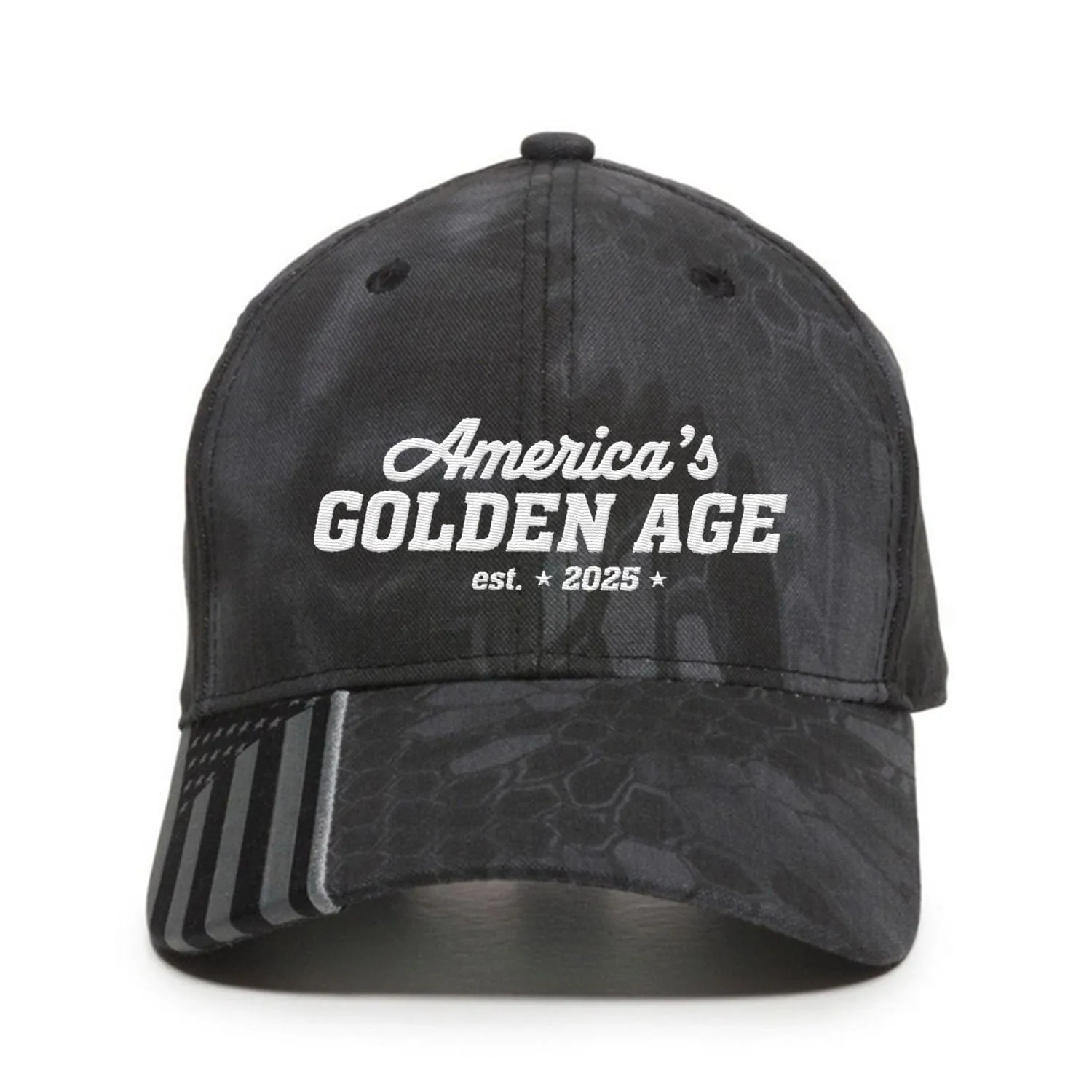 America`s Golden Age Premium Embroidered Hat
