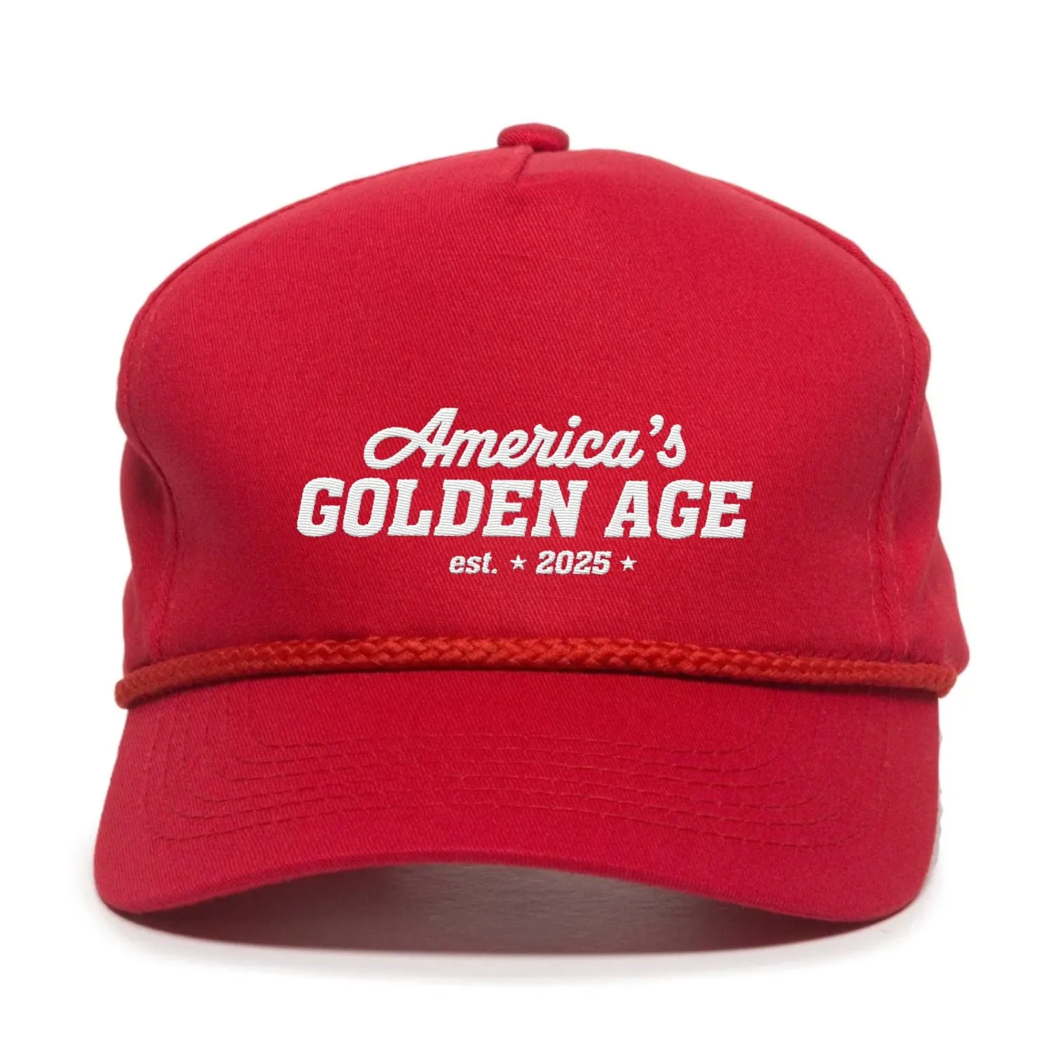 America`s Golden Age Premium Embroidered Hat