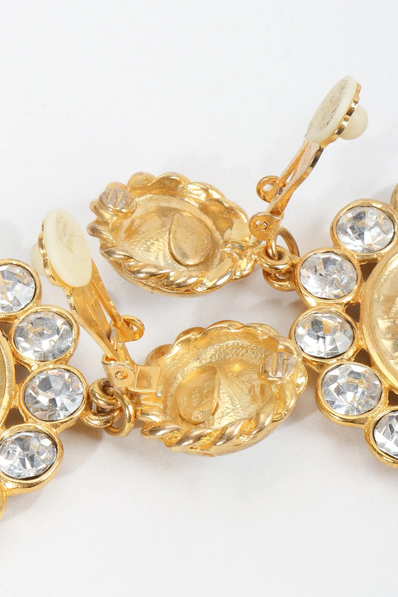 Anchor Medallion Earrings