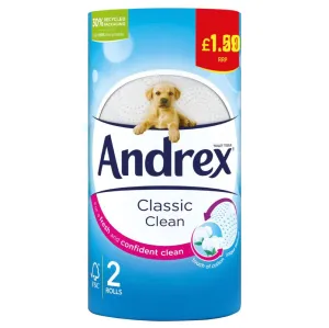 Andrex 2 Roll White