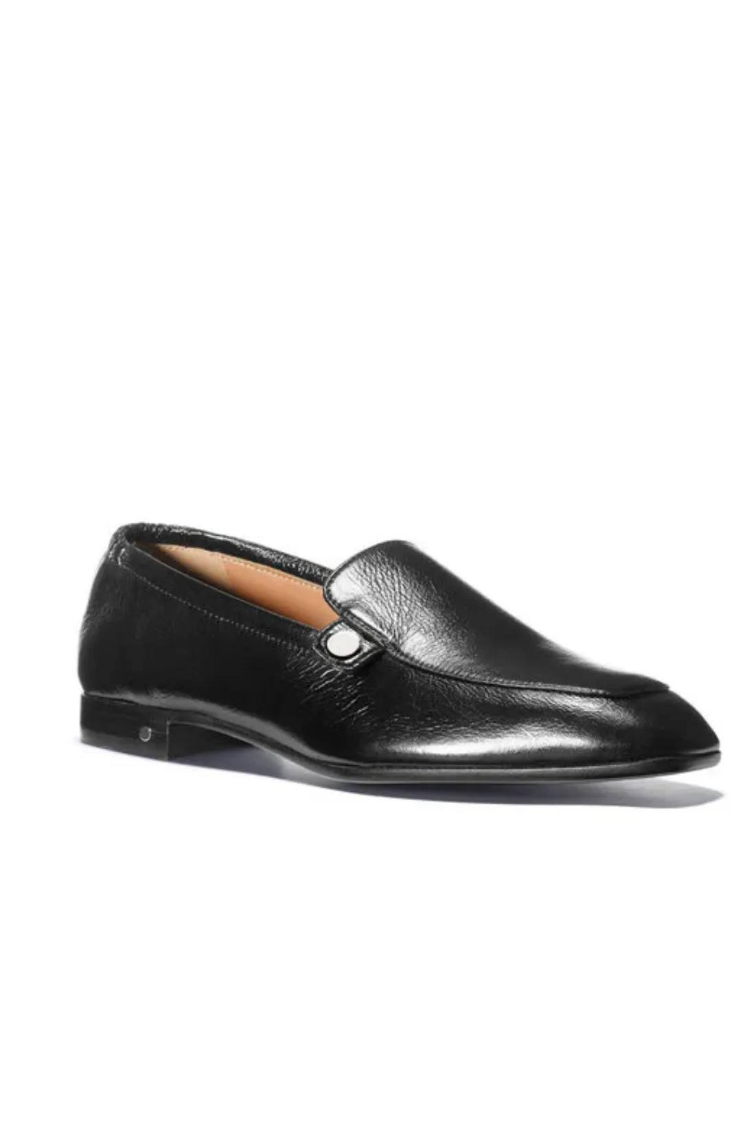 Angela Loafer | Black Calf Leather