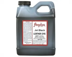 Angelus Leather Dye Jet Black 473 ml