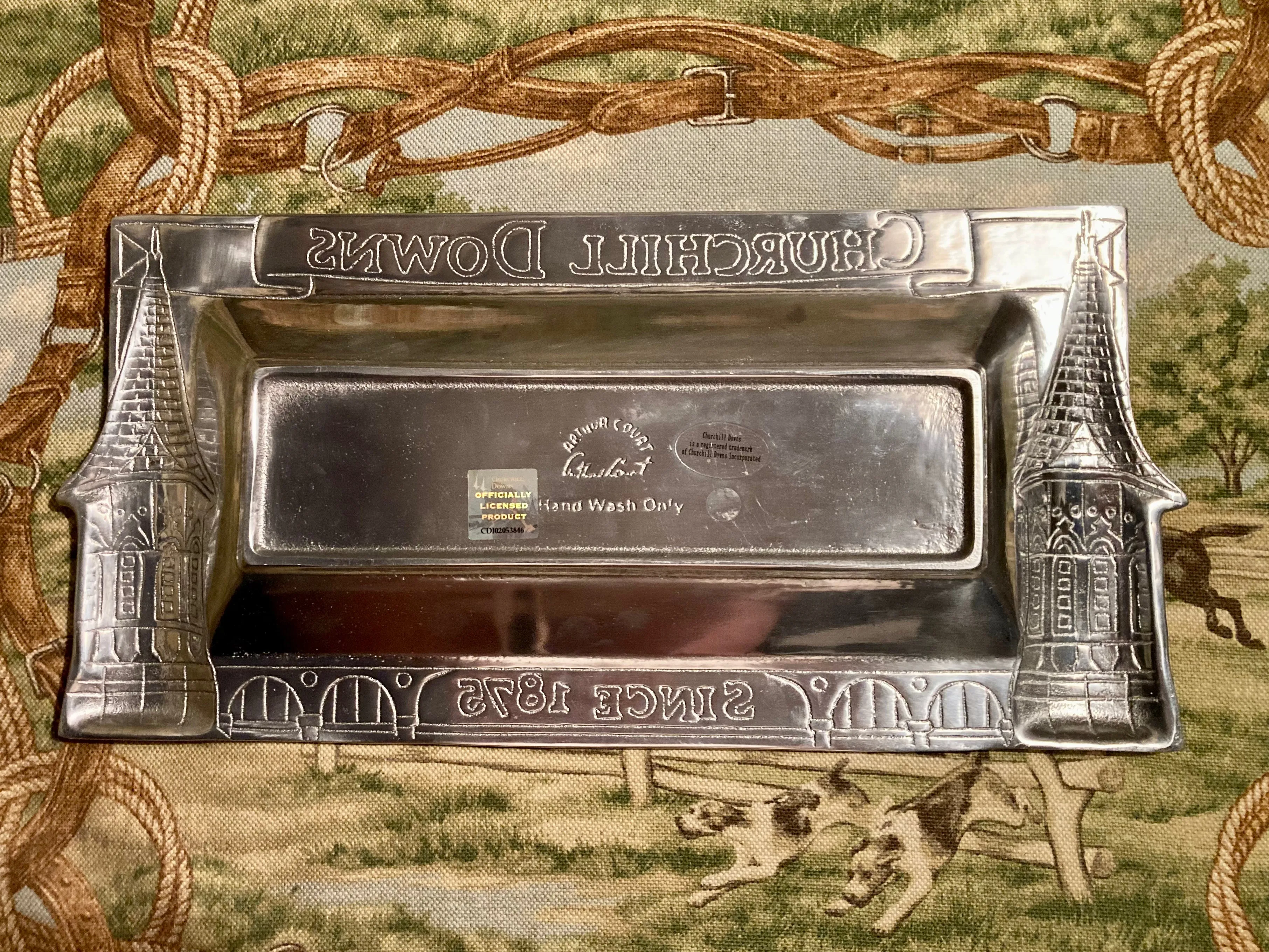 Arthur Court Tray Churchill Downs