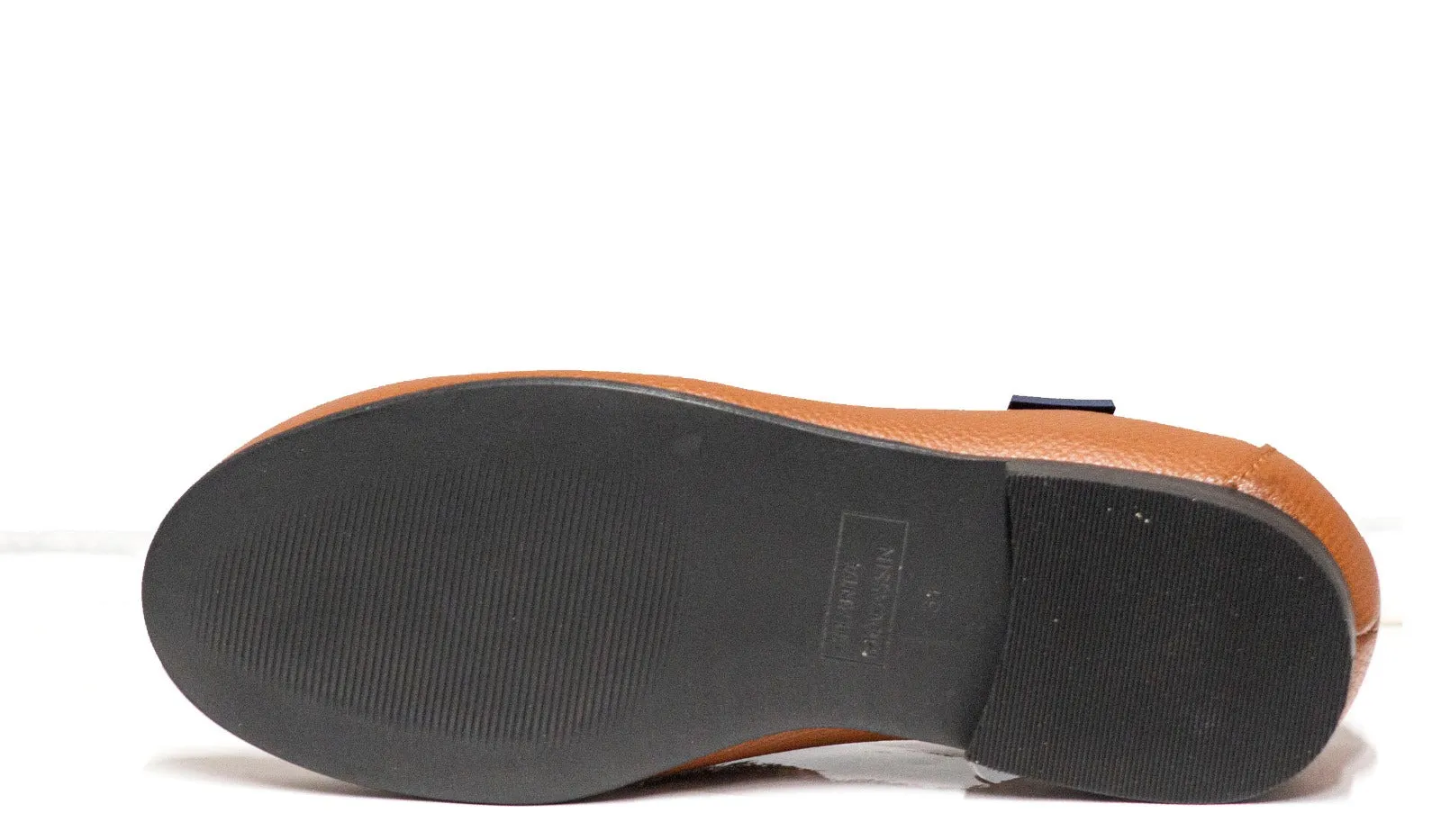 Atlanta Boys 10 Luggage Dress Leather Shoes