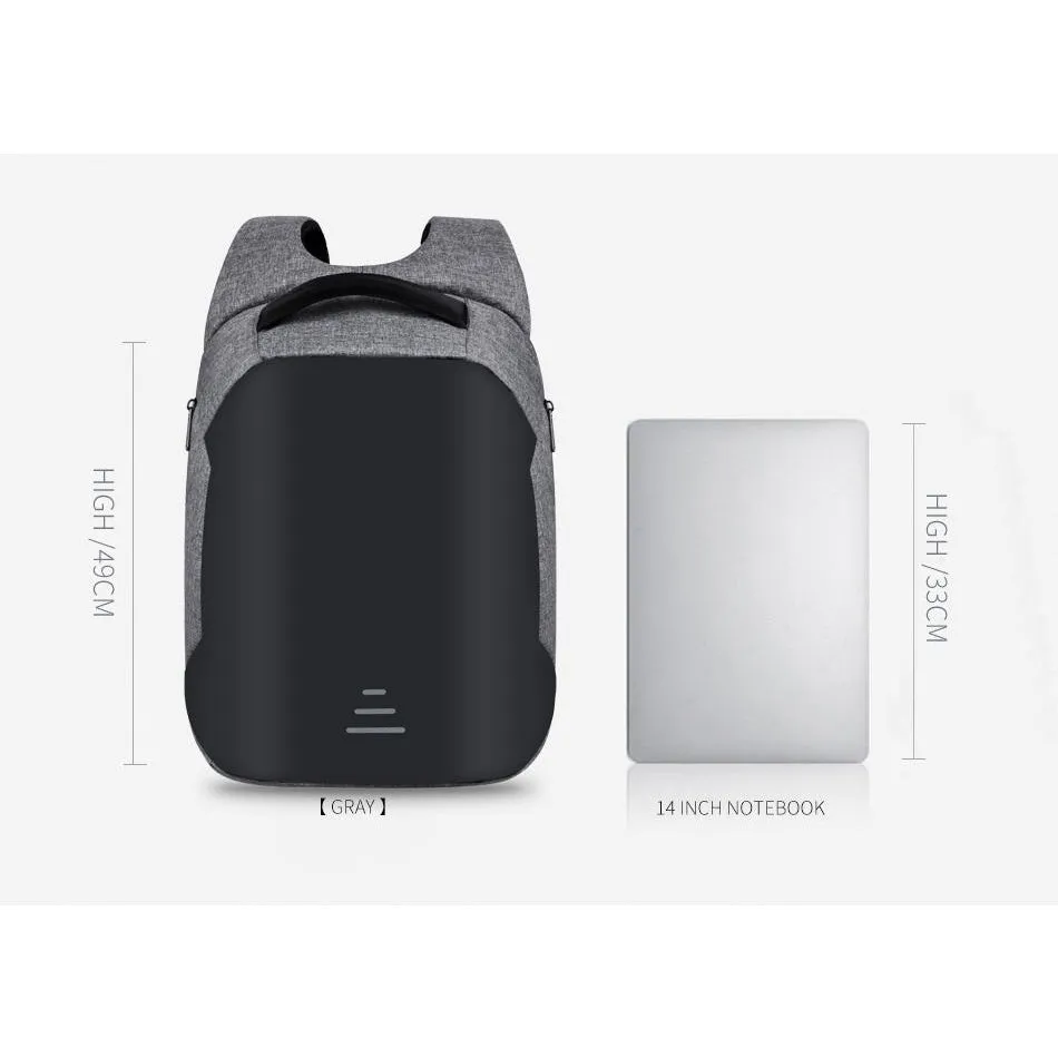 Backpack USB Charging & Waterproof<br> Canvas