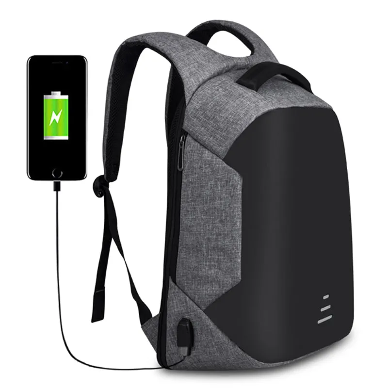 Backpack USB Charging & Waterproof<br> Canvas