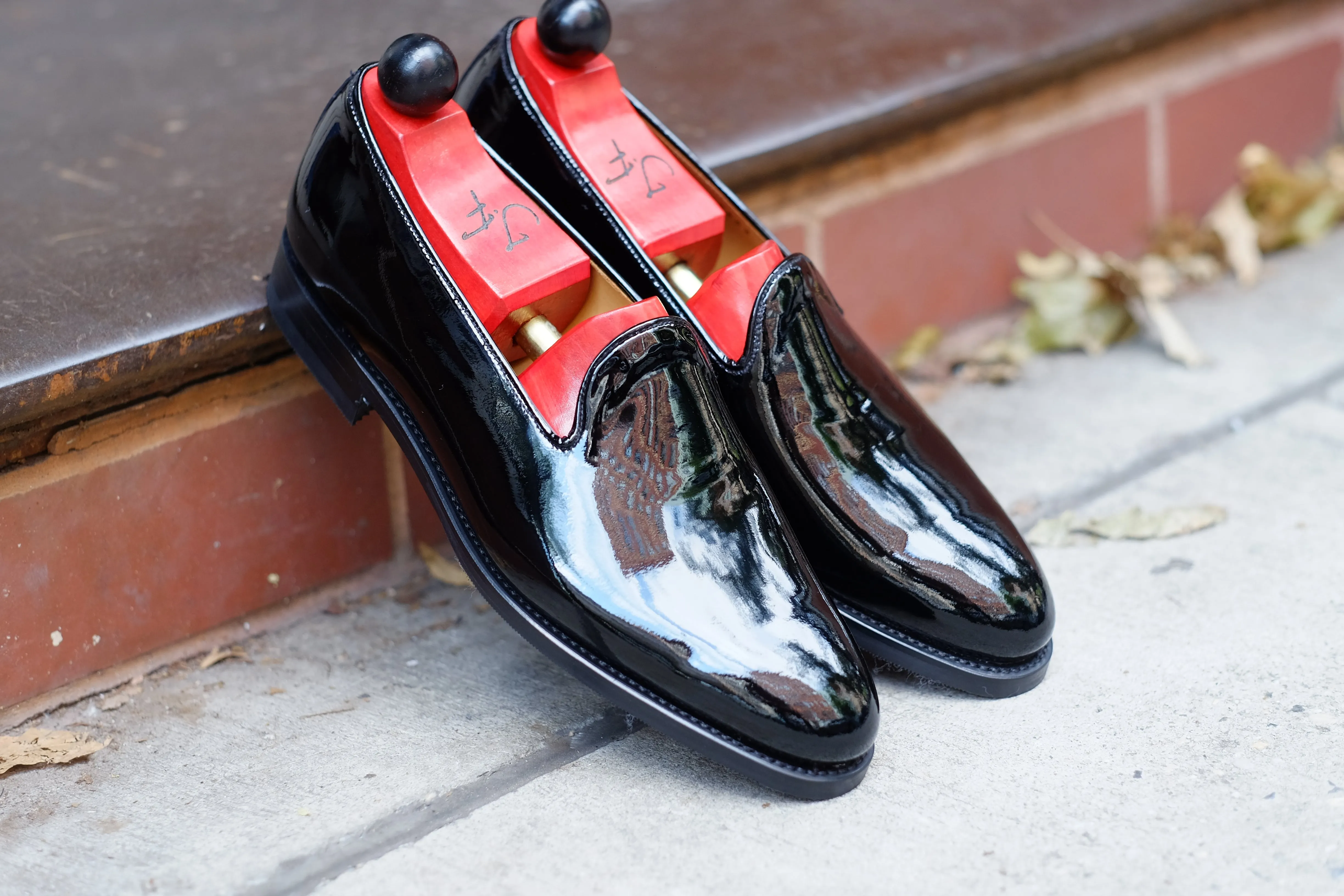 Ballinger - Black Patent Calf