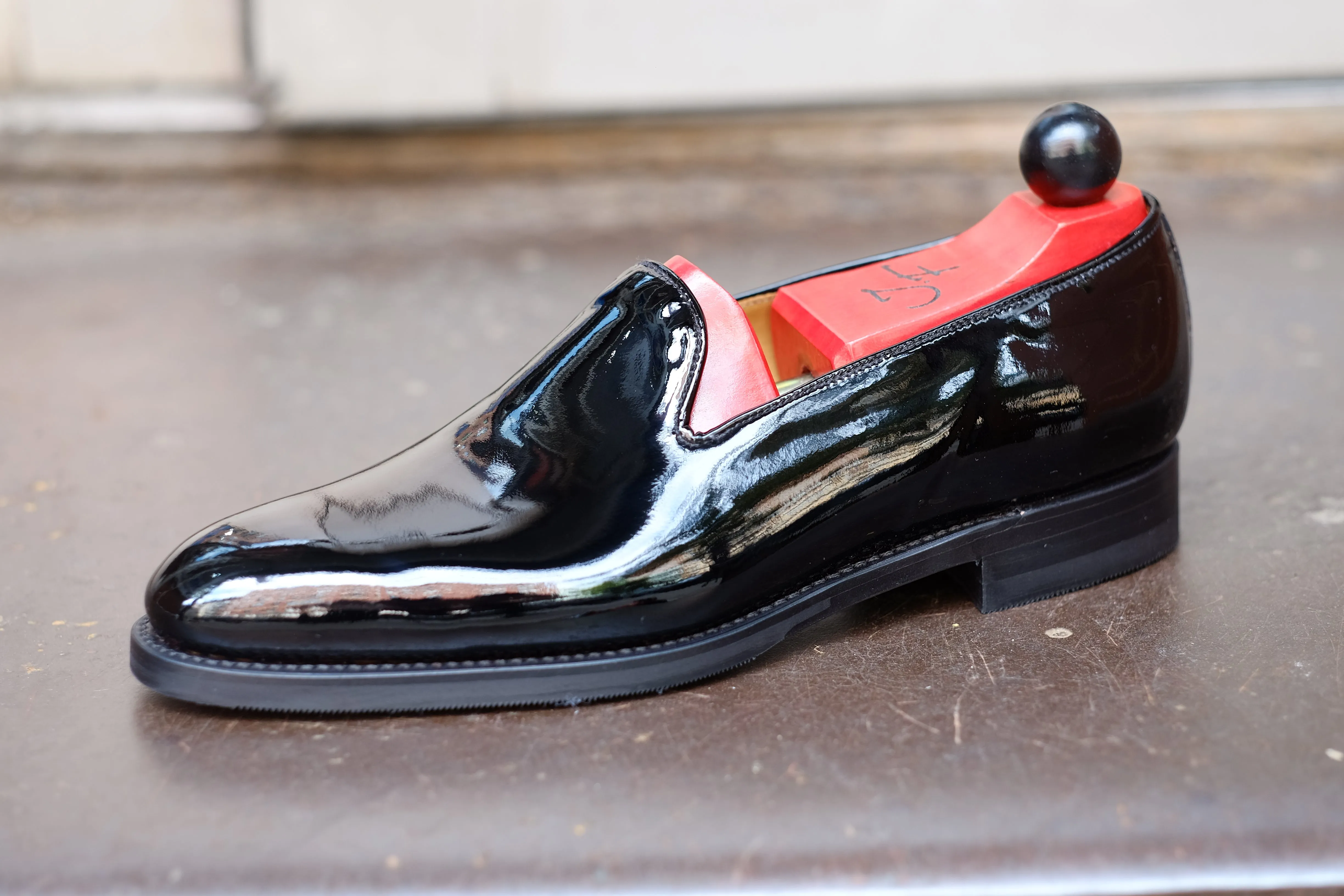 Ballinger - Black Patent Calf