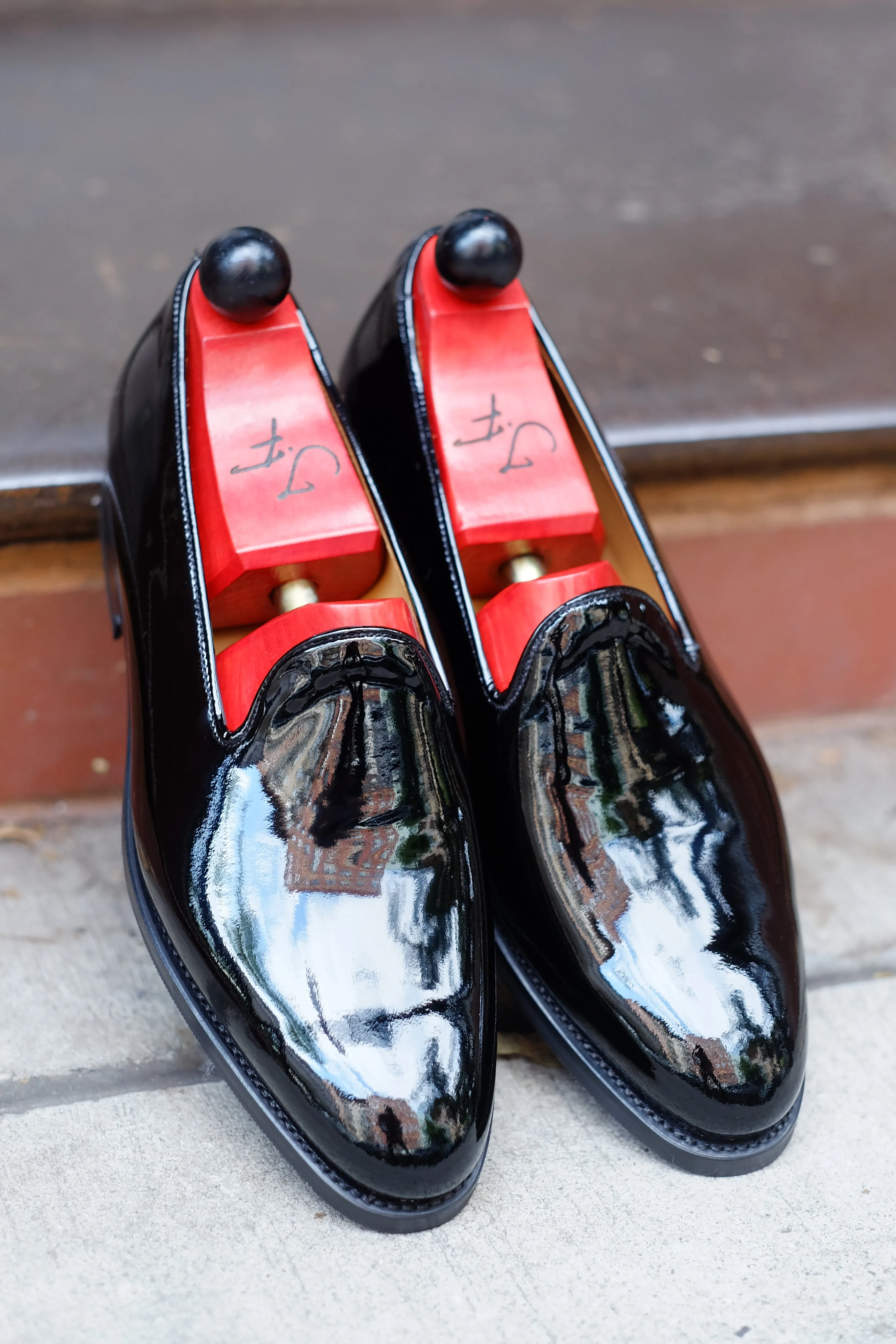 Ballinger - Black Patent Calf