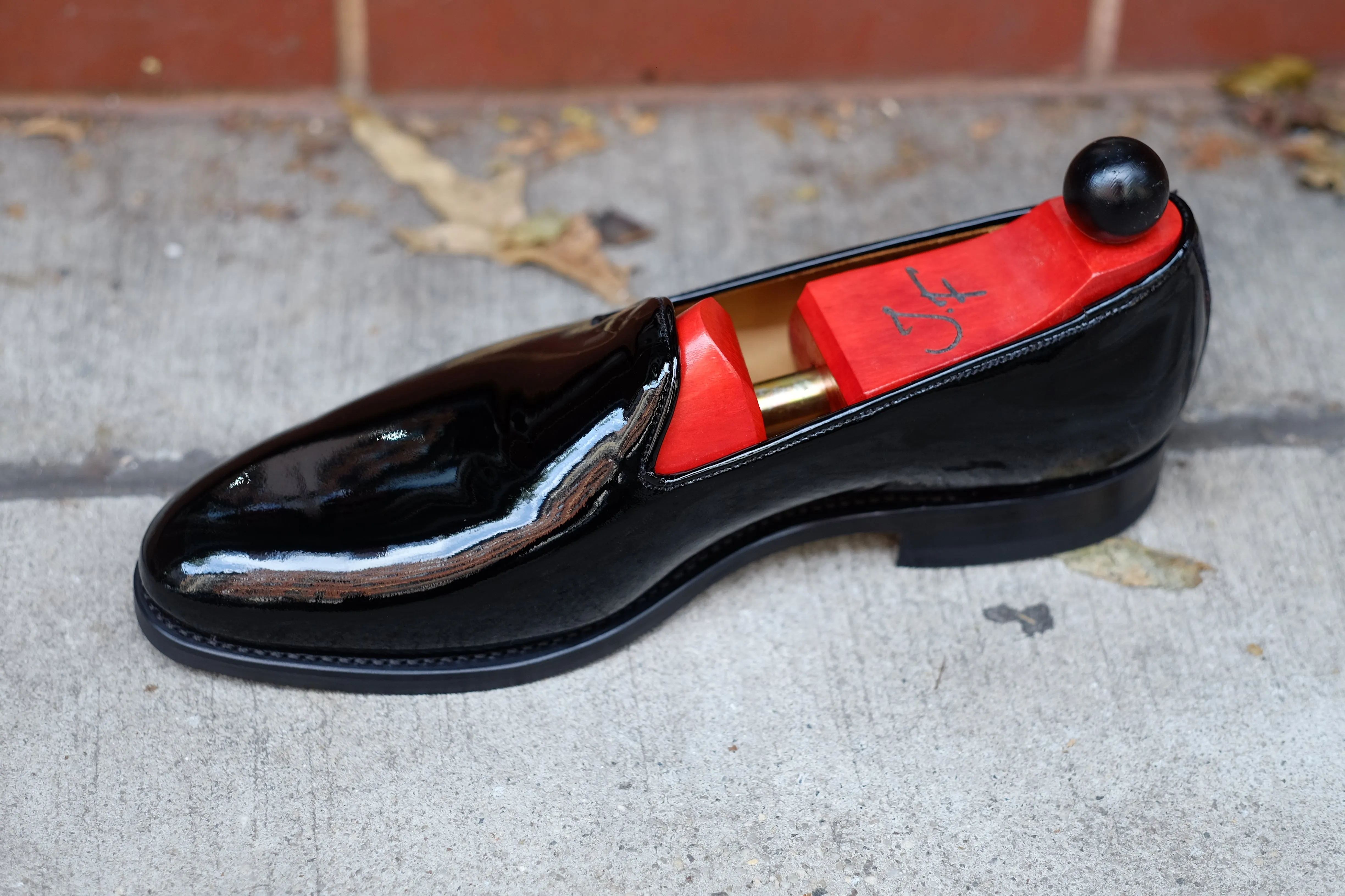 Ballinger - Black Patent Calf