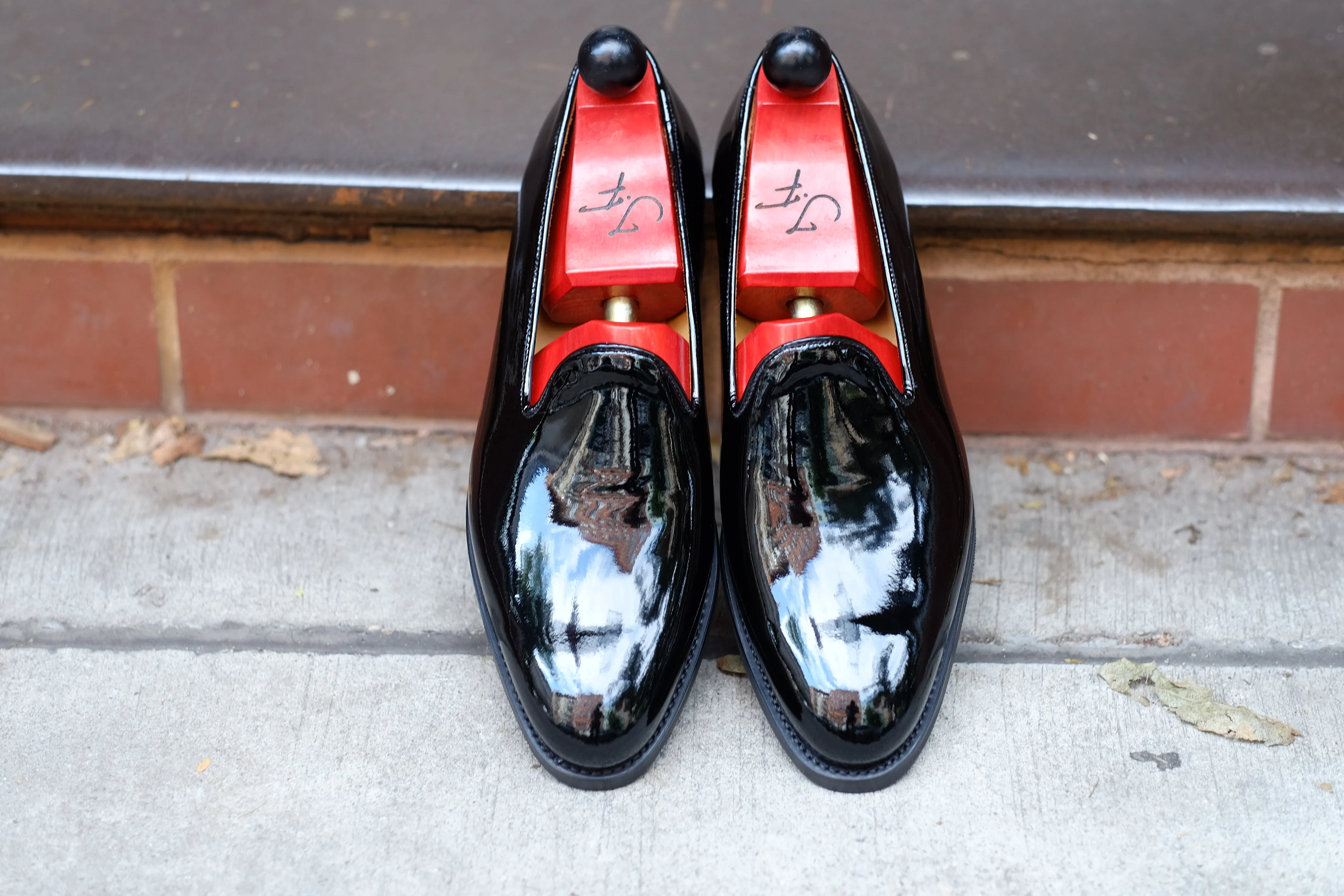 Ballinger - Black Patent Calf