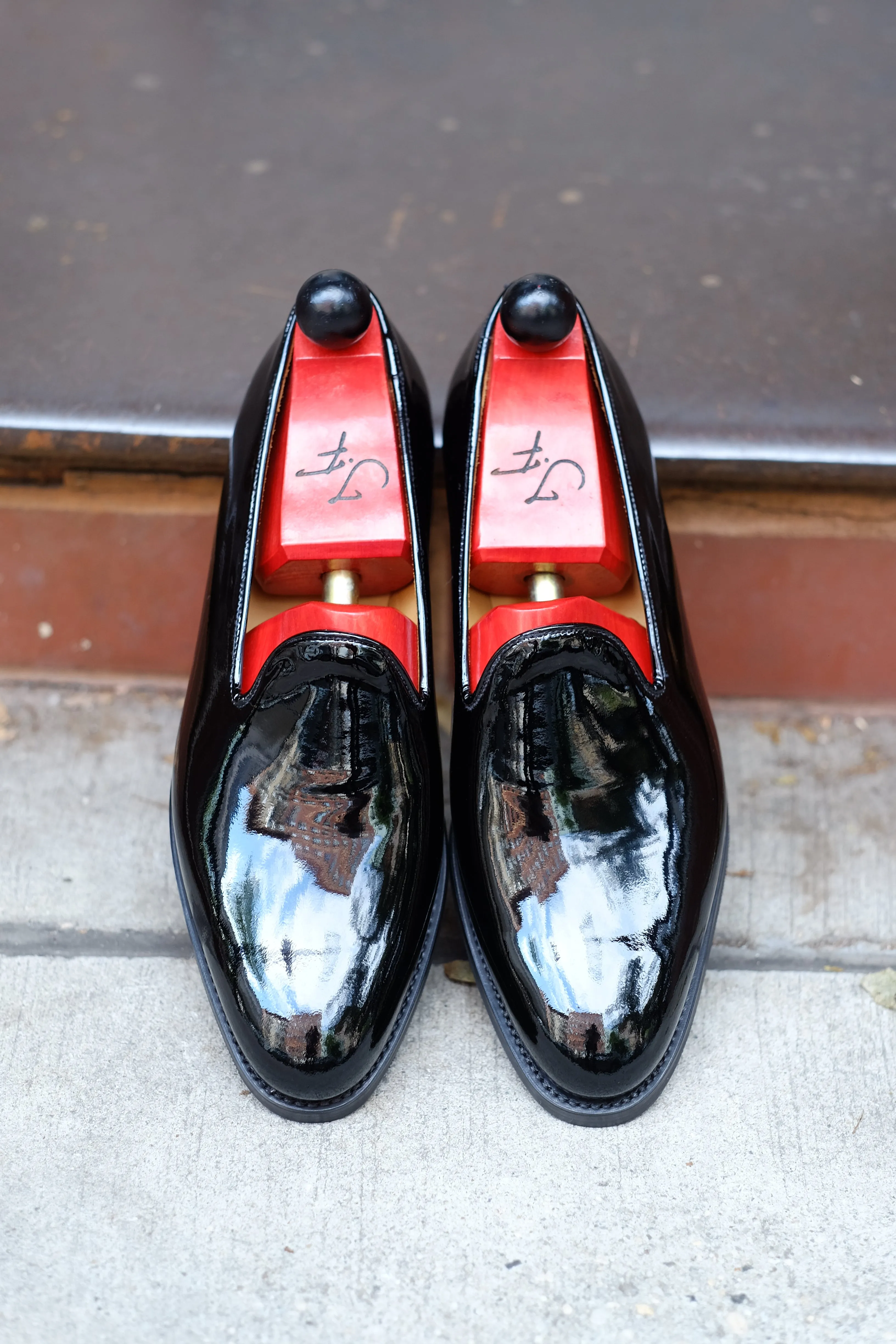 Ballinger - Black Patent Calf