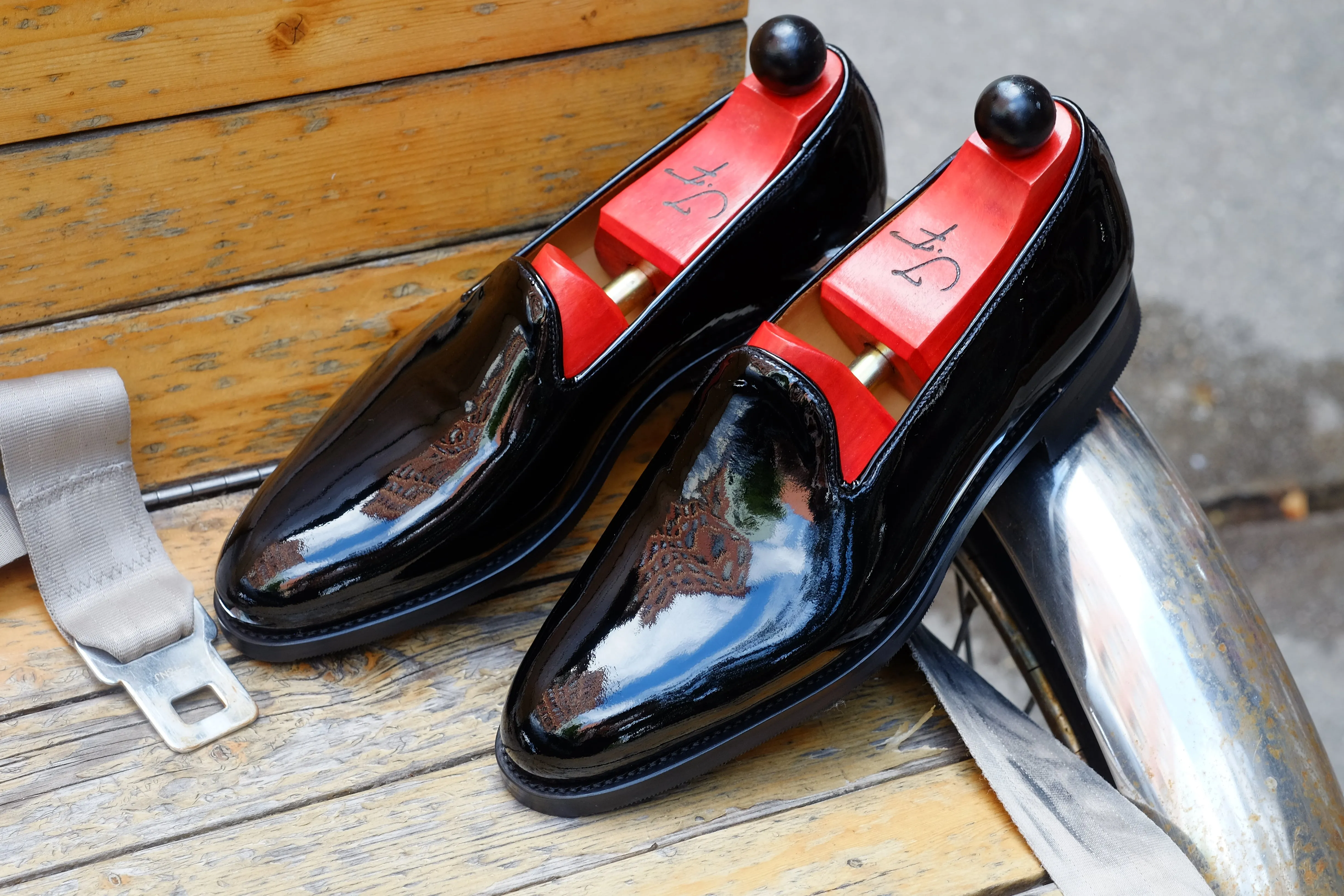 Ballinger - Black Patent Calf