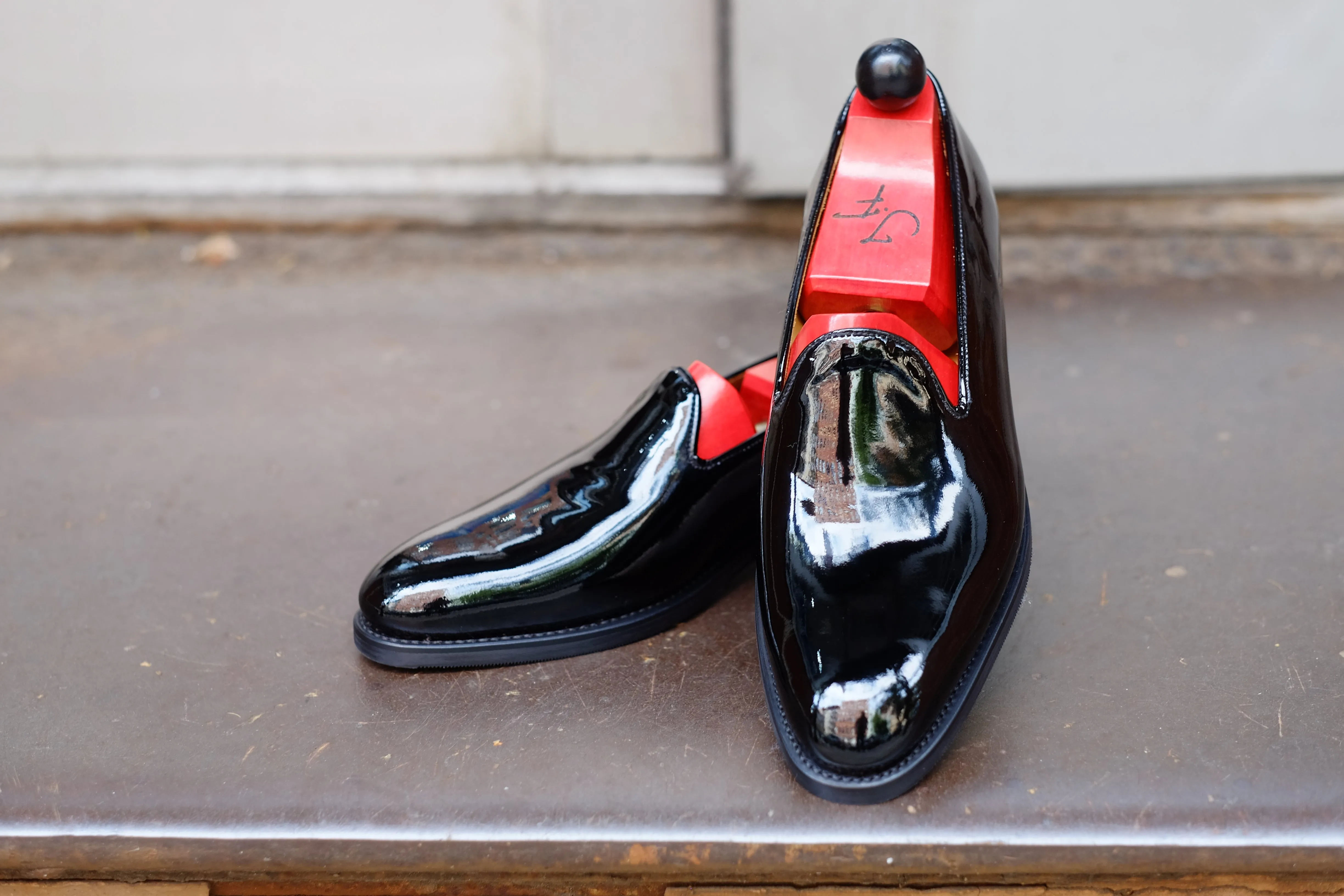 Ballinger - Black Patent Calf